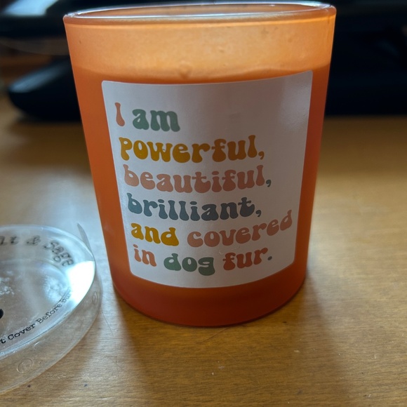 Positive Affirmation Sea Salt & Sage Candle - Picture 2 of 5